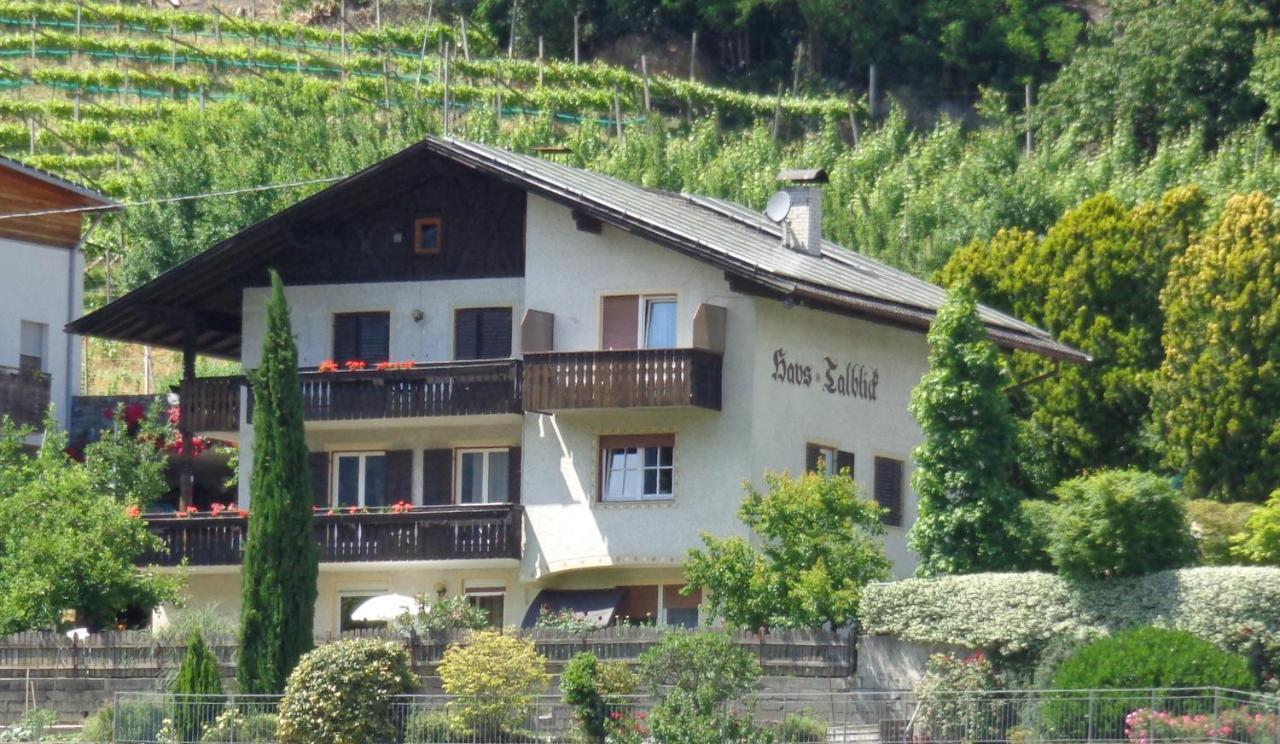 Haus Talblick Wallbug Ferienwohnung 1 Naturns Exterior foto